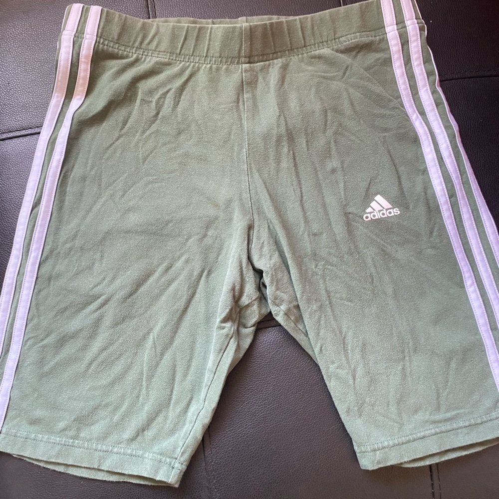 Adidas Green Bike Shorts